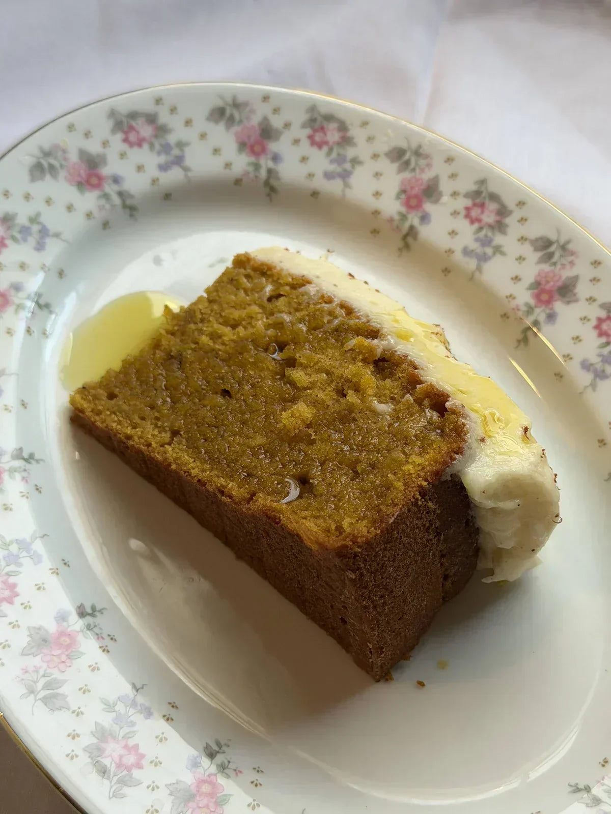 Pumpkin Olive Oil Cake with a Brown Butter Cream Cheese Frosting