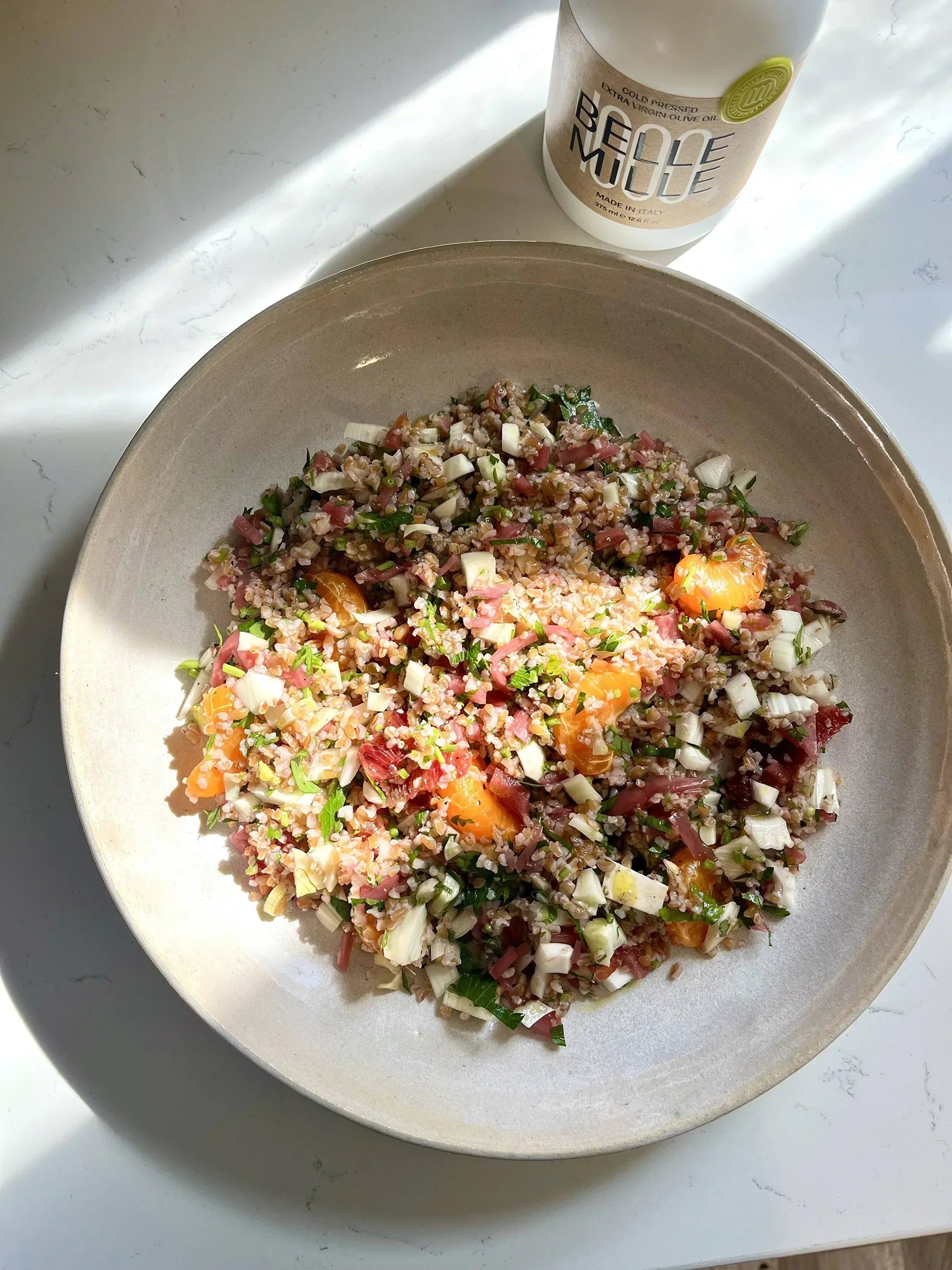 Fennel & Orange Tabbouli Salad